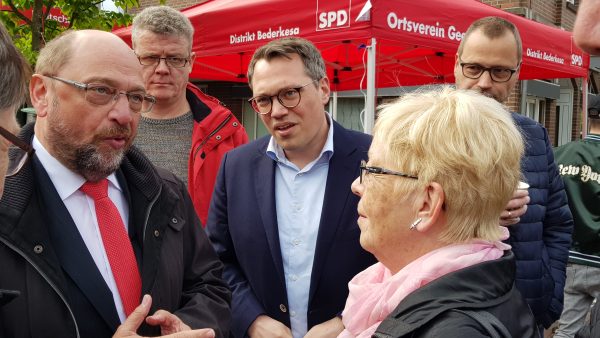Martin im Gespräch mit Annette
